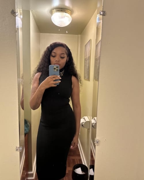 Customer photo review of MORE FACE Deep Wave Curly Human Hair Wigs 13x4 13x6 Transparent Lace Front Human Hair Wigs