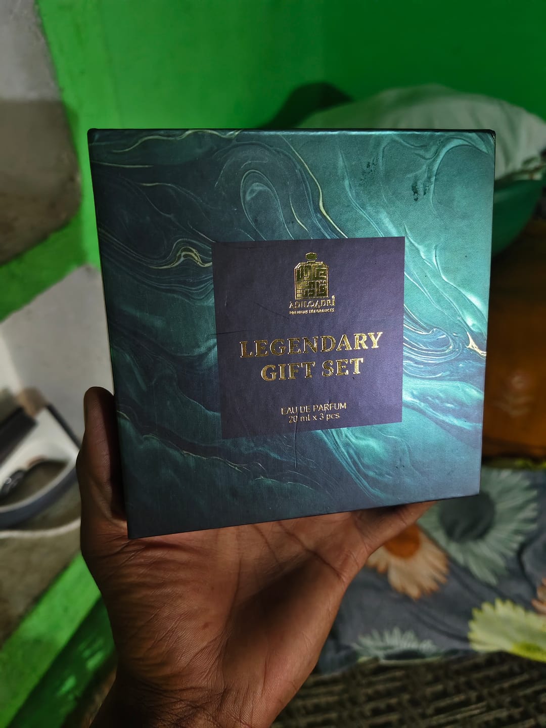 Customer photo review of Legendary Gift Set 3 Pcs Set of Premium Perfume Spray