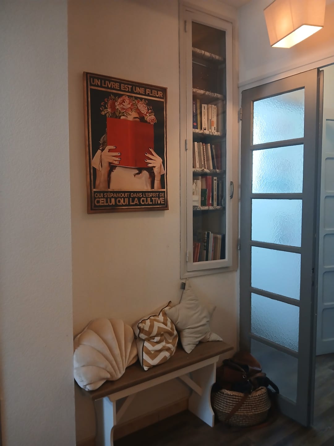 Customer photo review of Un livre est une fleur qui s'épanouit dans l'esprit de celui qui la cultive