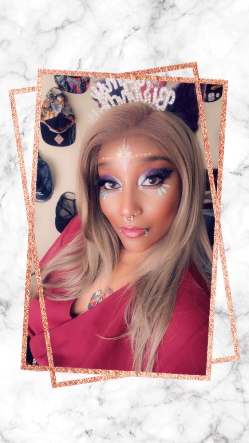 Customer photo review of Sensationnel Bare Luxe Glueless 13x6 HD Lace Front Wig - 13x6 UNIT 7