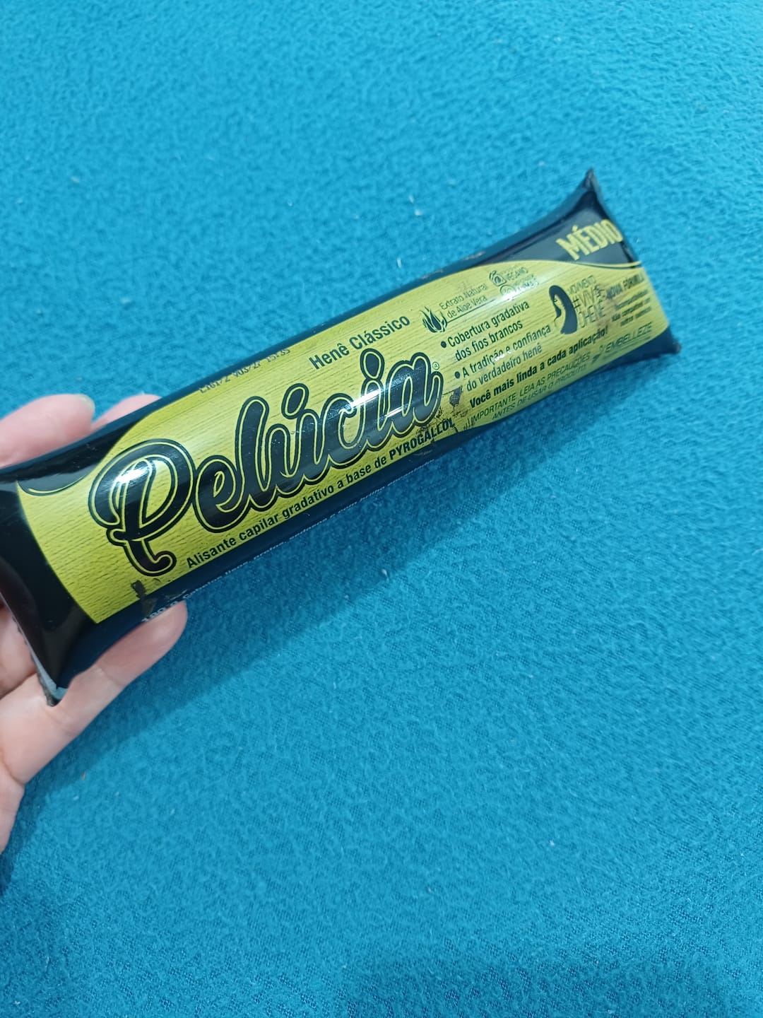 Customer photo review of Semprebella Henê Strong Pelucia 180g