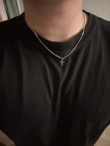 Customer photo review of CROSS CHAIN | Silver