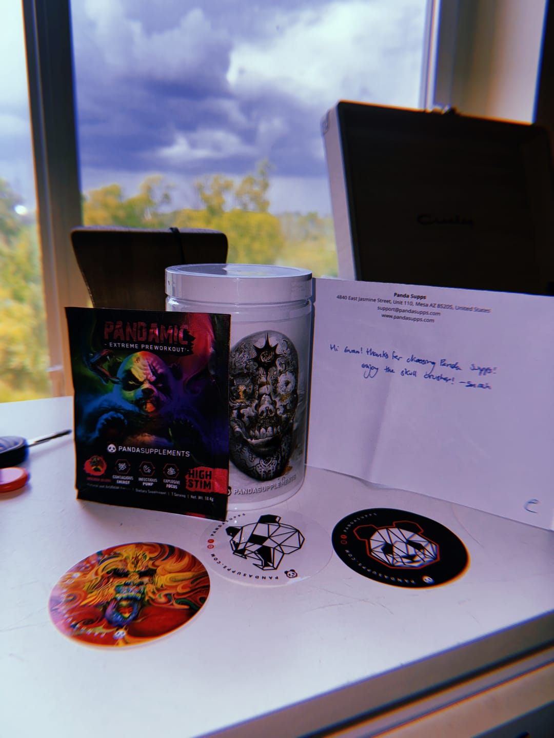 Customer photo review of SKULL Nootropic Pre-Workout