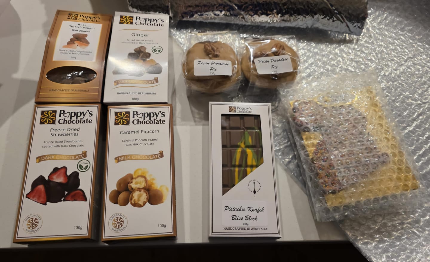 Customer photo review of Dark Chocolate Coated Ginger 100g