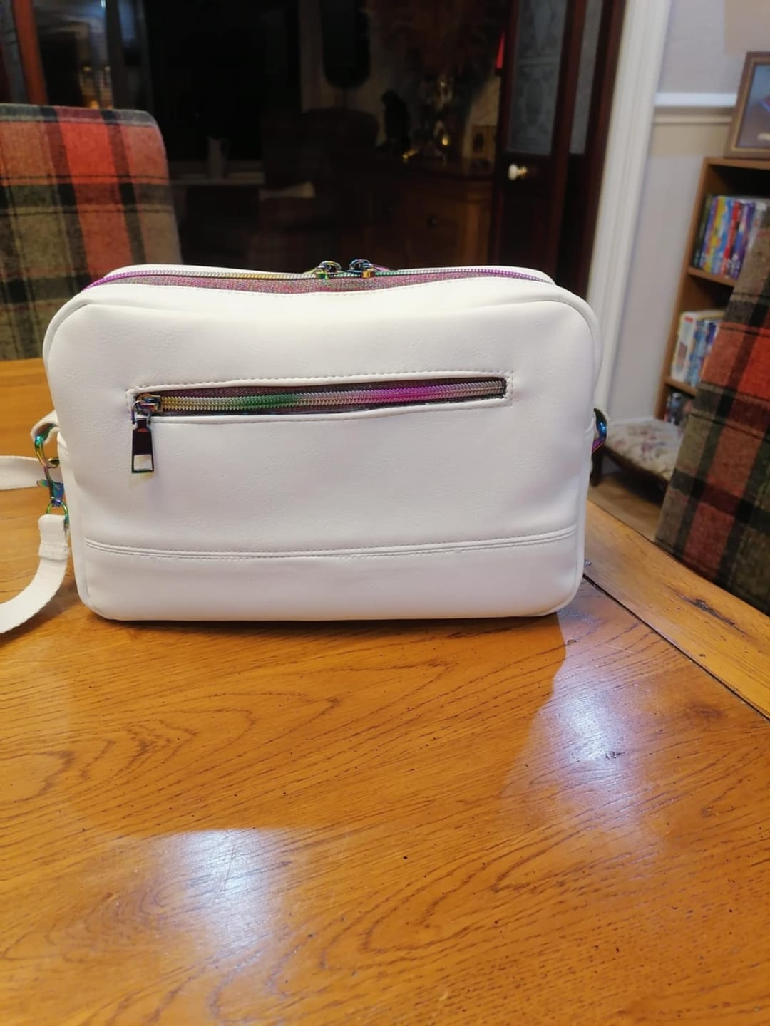 Customer photo review of Plain Faux Leather Fabric