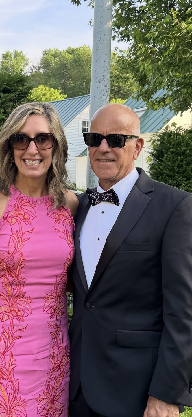 Customer photo review of The James - Feather Bow Tie