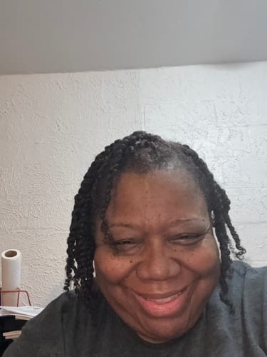 Customer photo review of Deep Moisture Shampoo with Raw Wildflower Honey for Crazy Slip, Easy Detangling, and Hydrated Curls- Honey Hydration