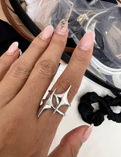 Customer photo review of NOVA STAR RING | SILVER