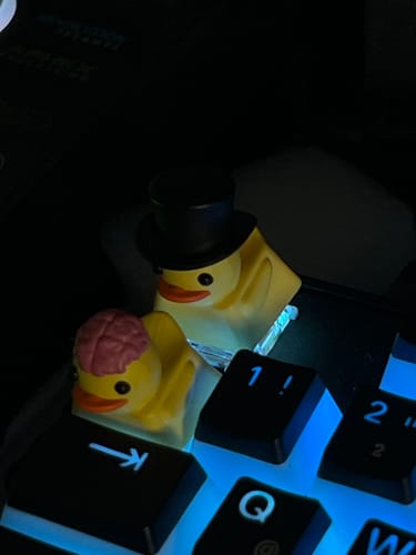 Customer photo review of Mystery Keycap - Costume Party