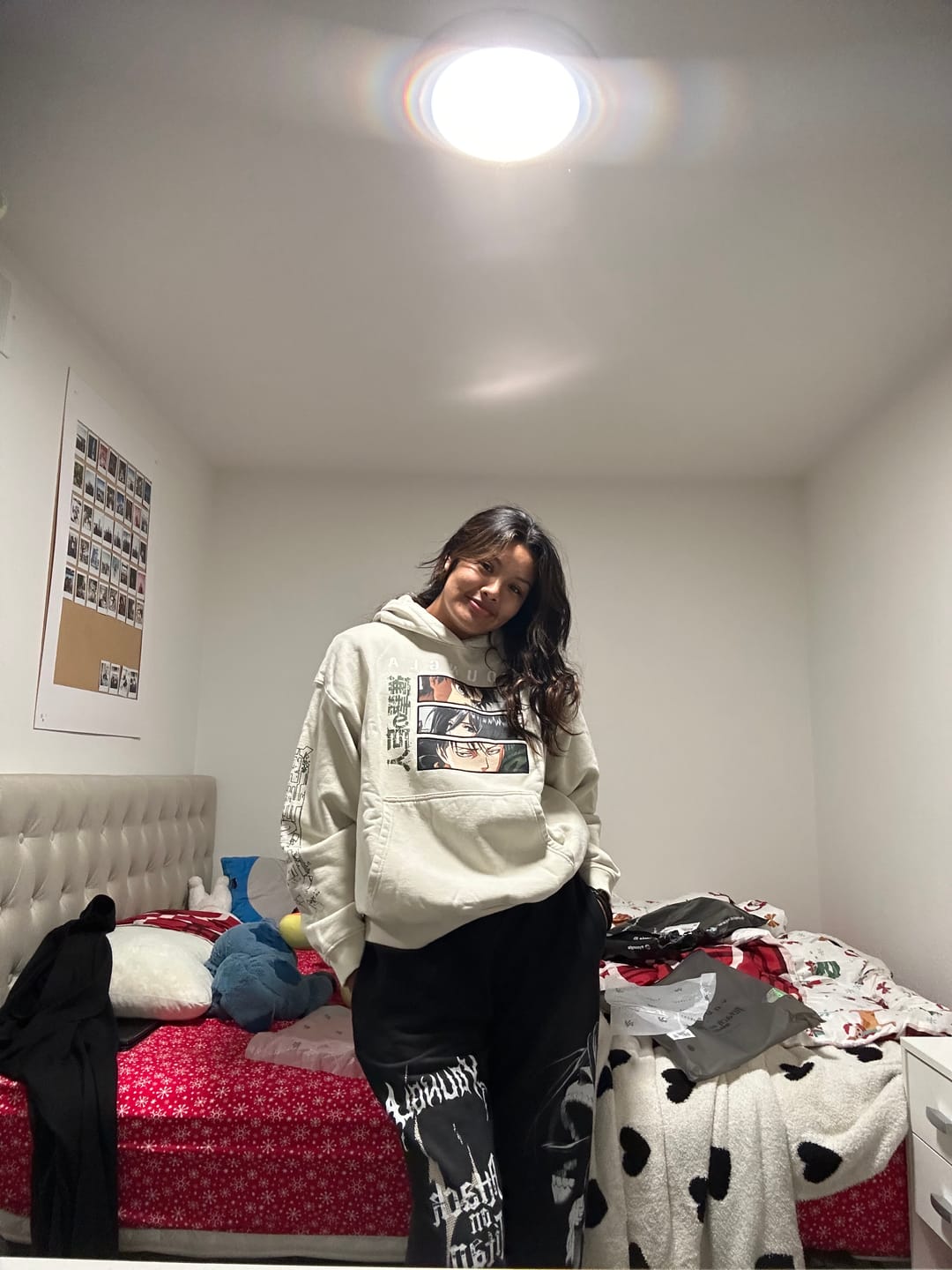 Customer photo review of 5129 - AOT©  x YLA Pullover Hoodies