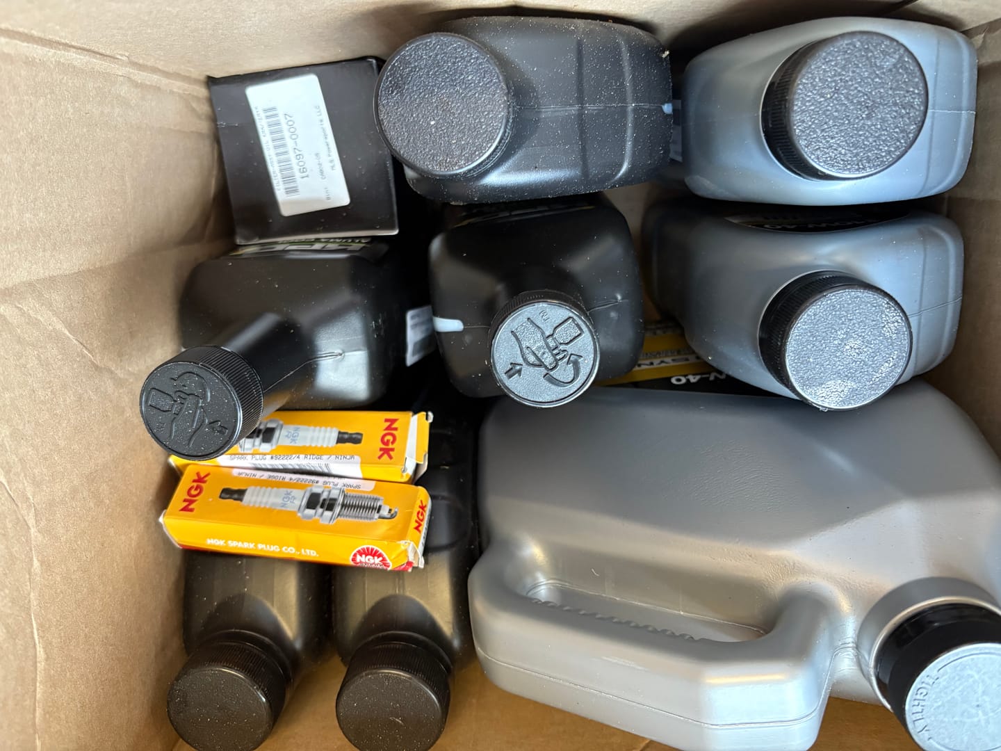 Customer photo review of Oil Change & Maintenance Kit for Mule Pro-FX, FXR 1000