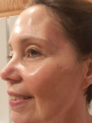 Customer photo review of 3 IN 1 PRIMER SERUM SUNSCREEN (30ml)