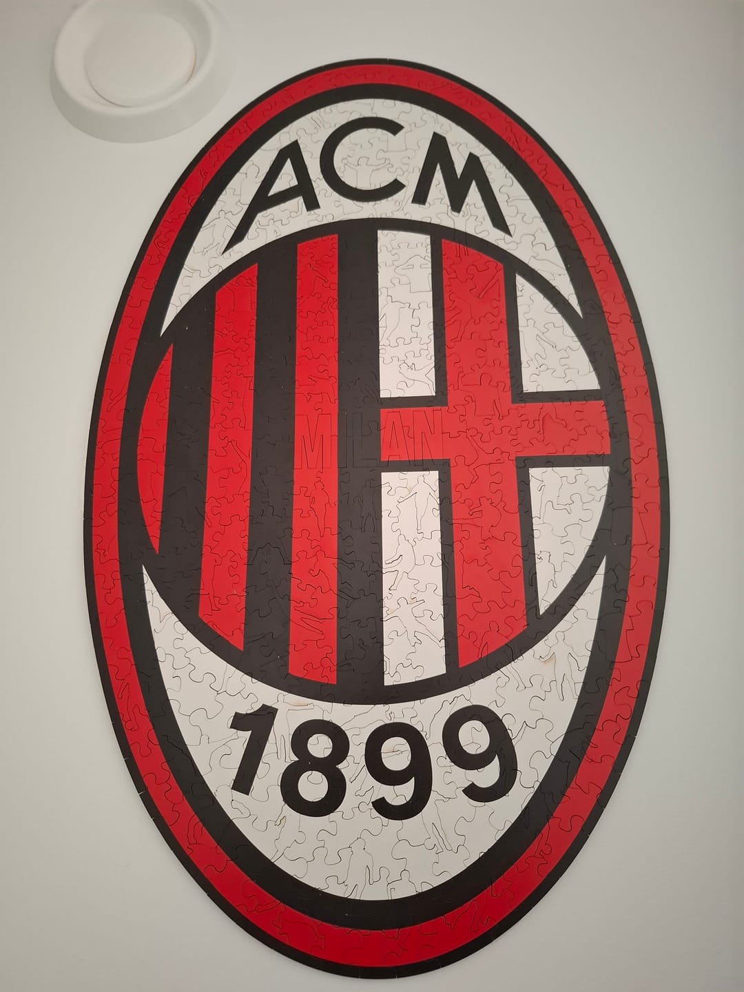 Customer photo review of Logo Milan® - Puzzle di Legno