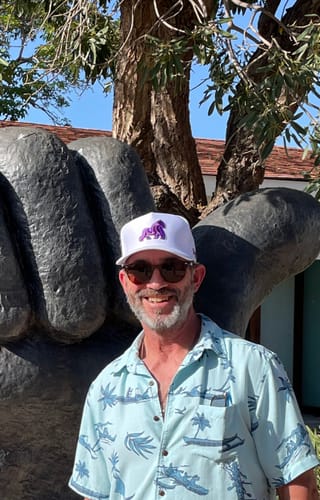 Customer photo review of Grape Ape Hat