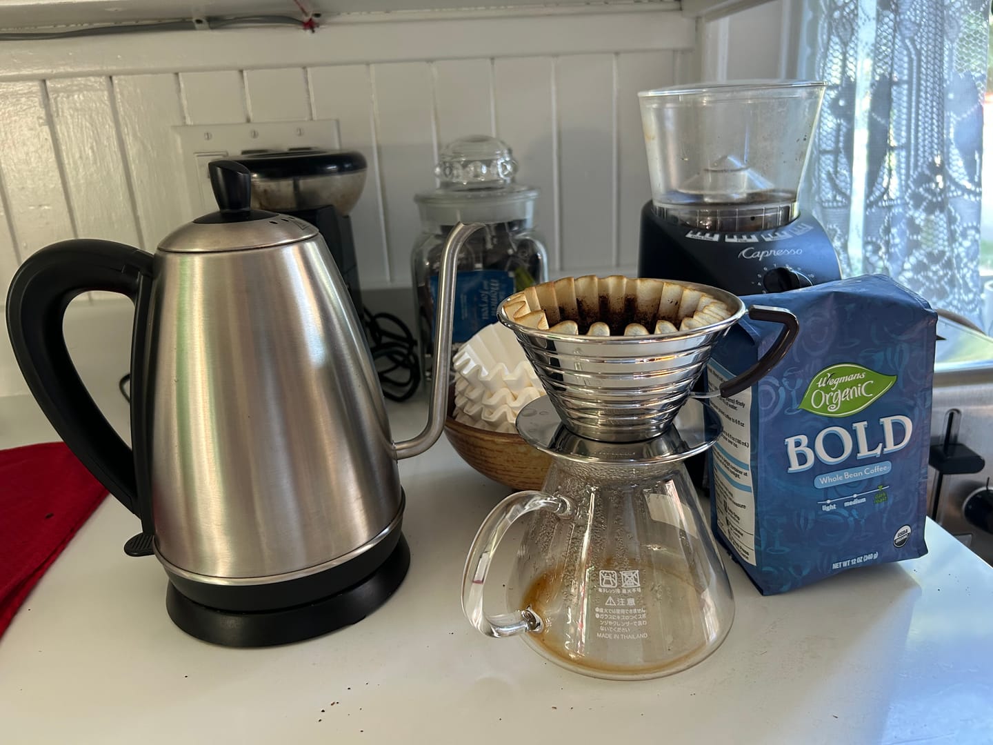 Customer photo review of Kalita Wave Glass Server - 500ml