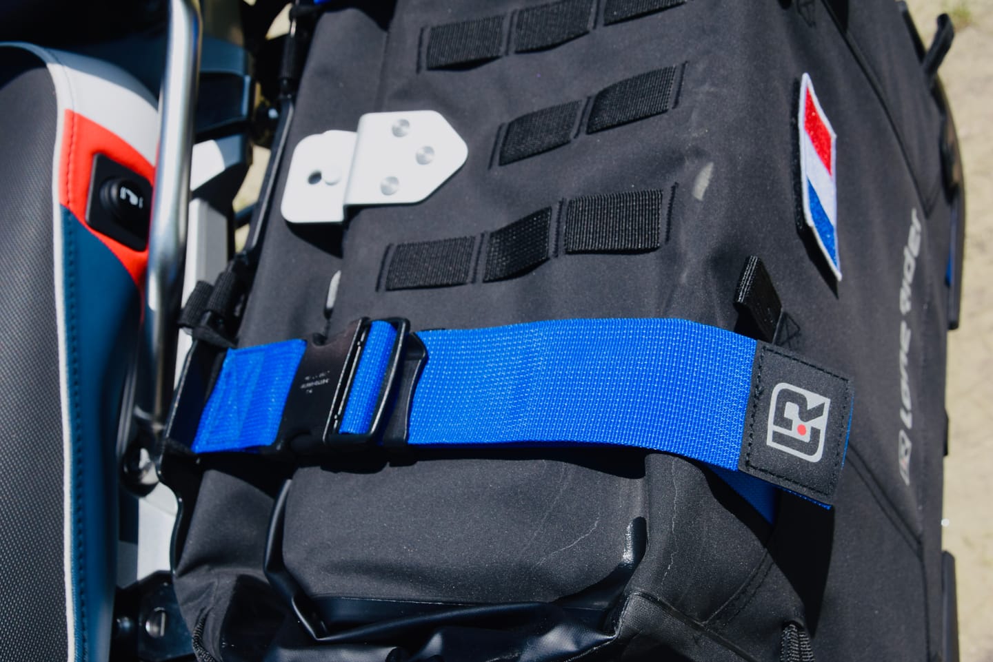 Customer photo review of Color Straps for MotoBags