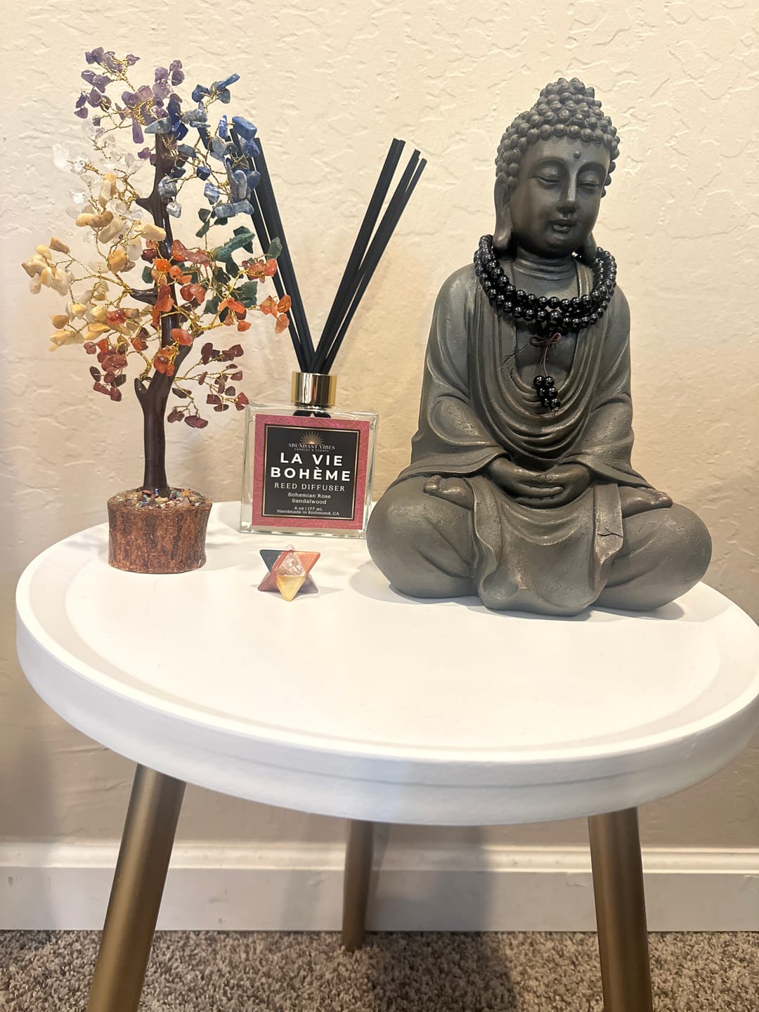 Customer photo review of La Vie Boheme Reed Diffuser (Bohemian Rose + Sandalwood)