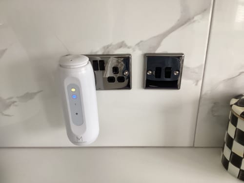 Customer photo review of ZenPlug – The Smart, Waterless Plug-In Diffuser