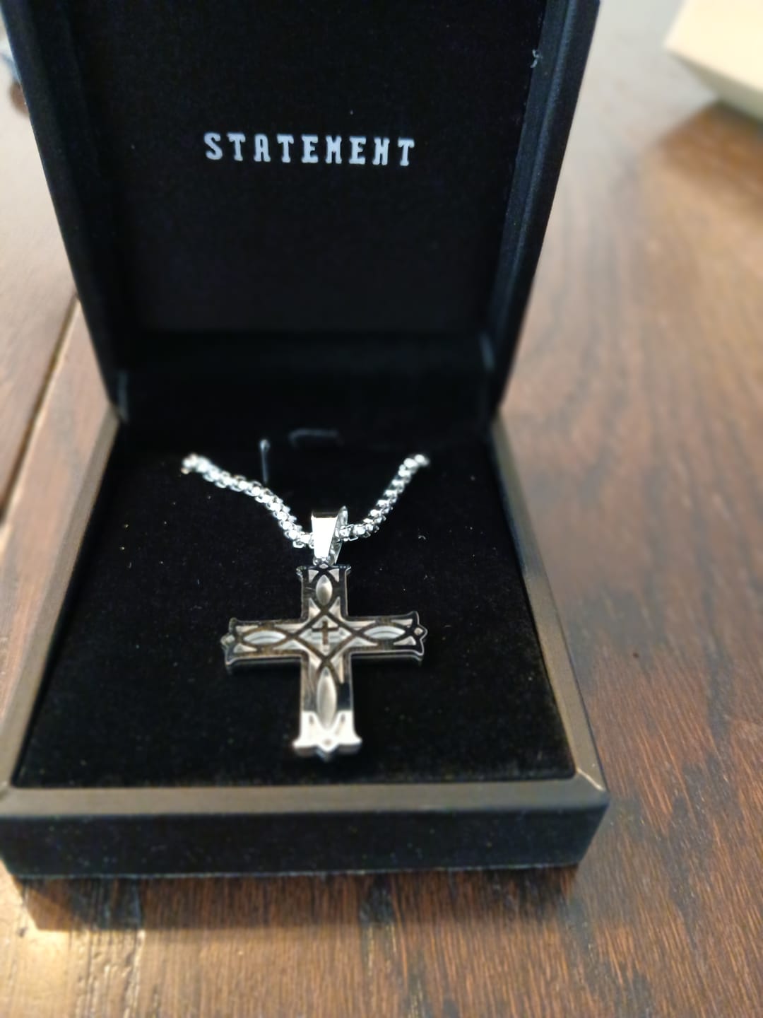 Customer photo review of Statement TM Kreuzkette