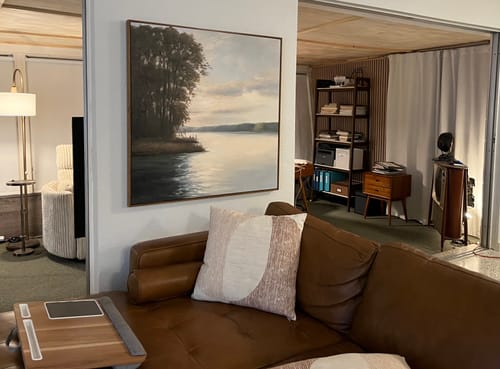 Customer photo review of Modern Abstract Painting #ABLS40