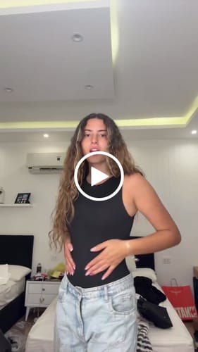 Customer video review of Round Neck Bodysuit