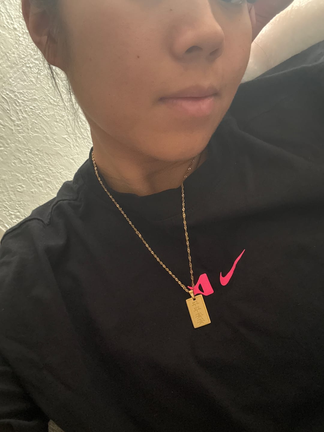 Customer photo review of Safety & Protection Good Luck Necklace