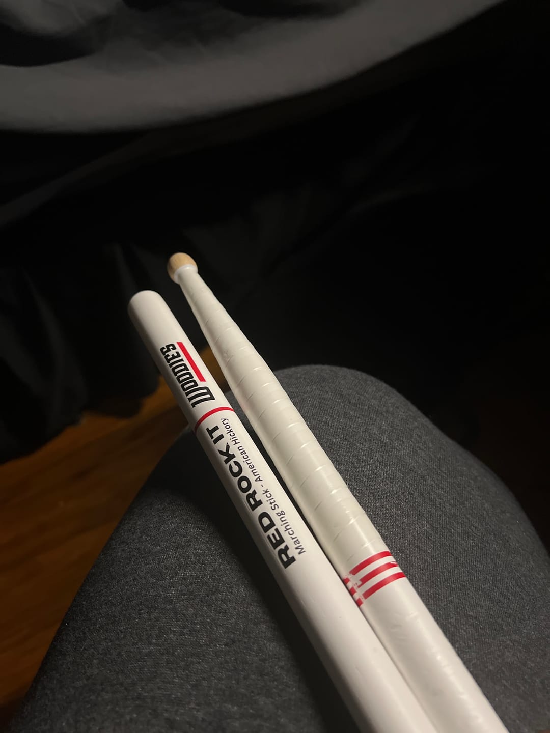 Customer photo review of American Hickory Red Rock It Marching Sticks