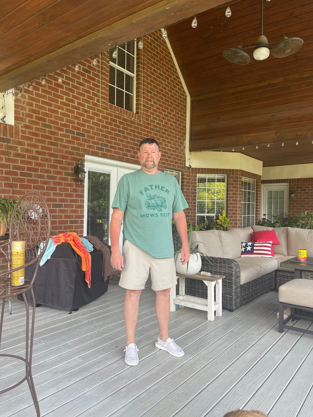 Customer photo review of Father Mows Best
