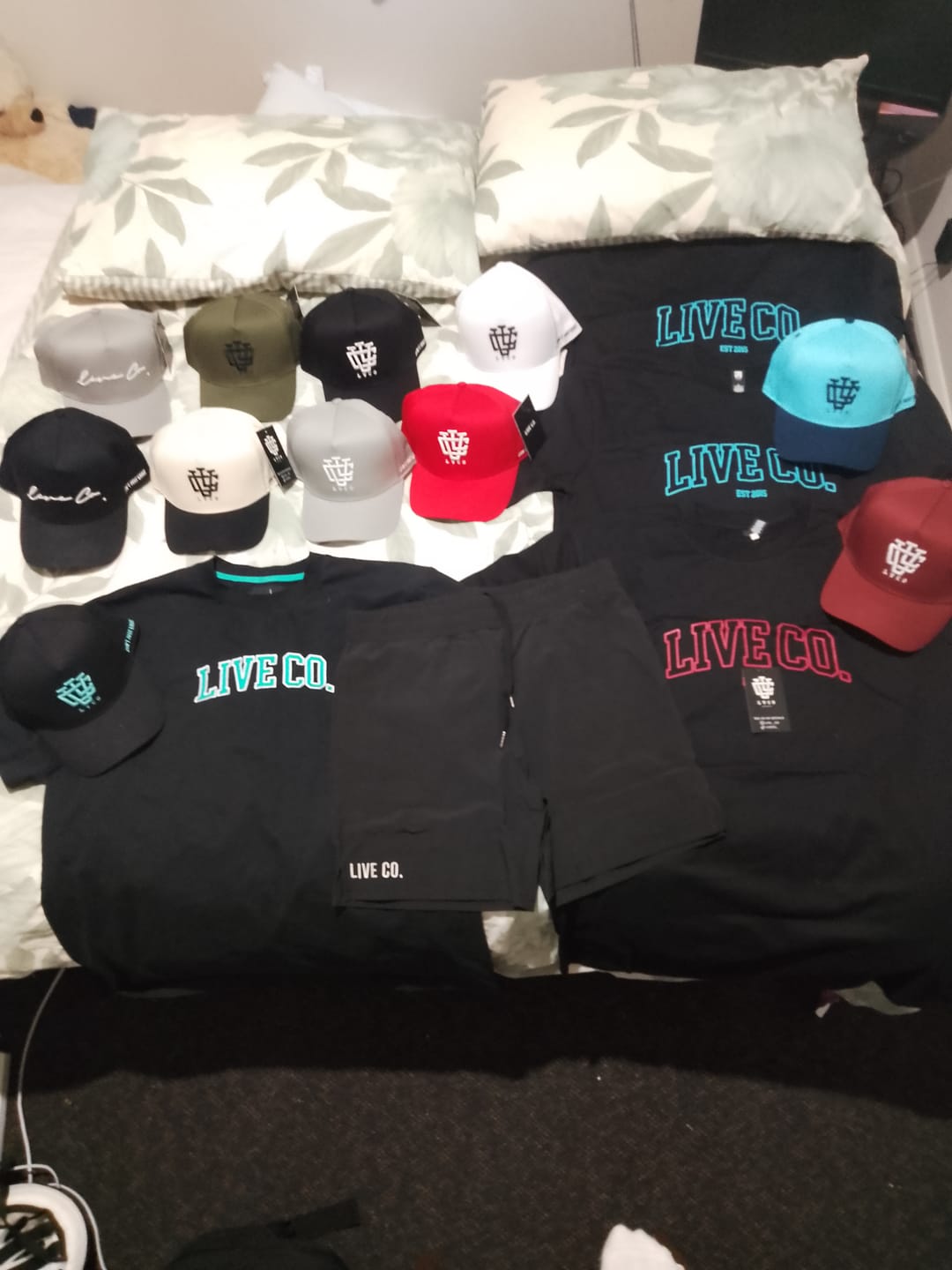 Customer photo review of Live Co. "Grey Signature Series" A-Frame Snapback