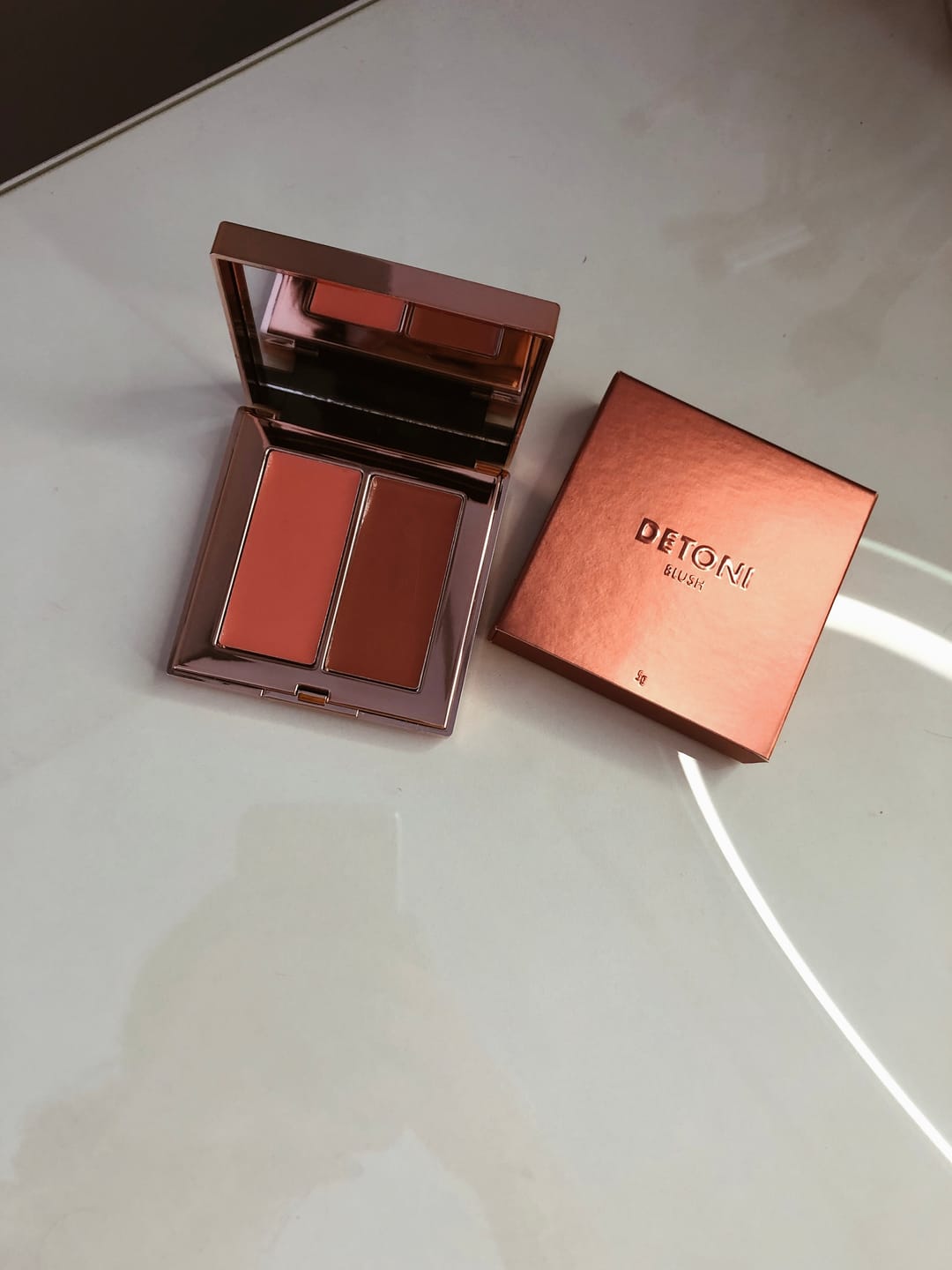 Customer photo review of SOFT BLUSH DUO | 01 LIGHT ROSE & ICE CREAM