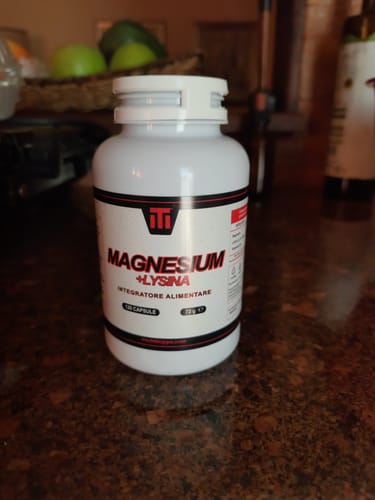 Customer photo review of Magnesium + LYSINA - 120 cps