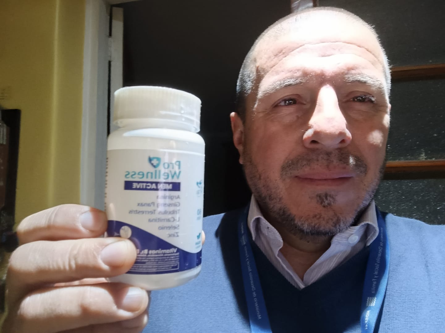 Customer photo review of Pro Wellness Men Active