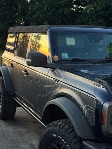 Customer photo review of MEK Removable Trail Armor: Bronco 4D