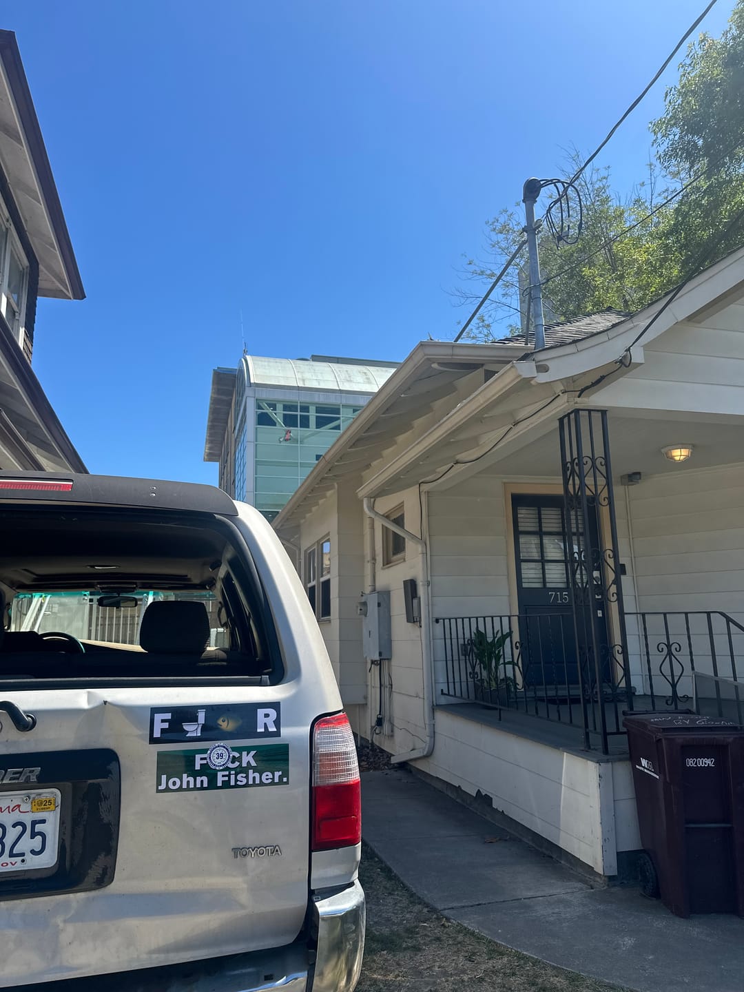 Customer photo review of FJF Bumper Sticker
