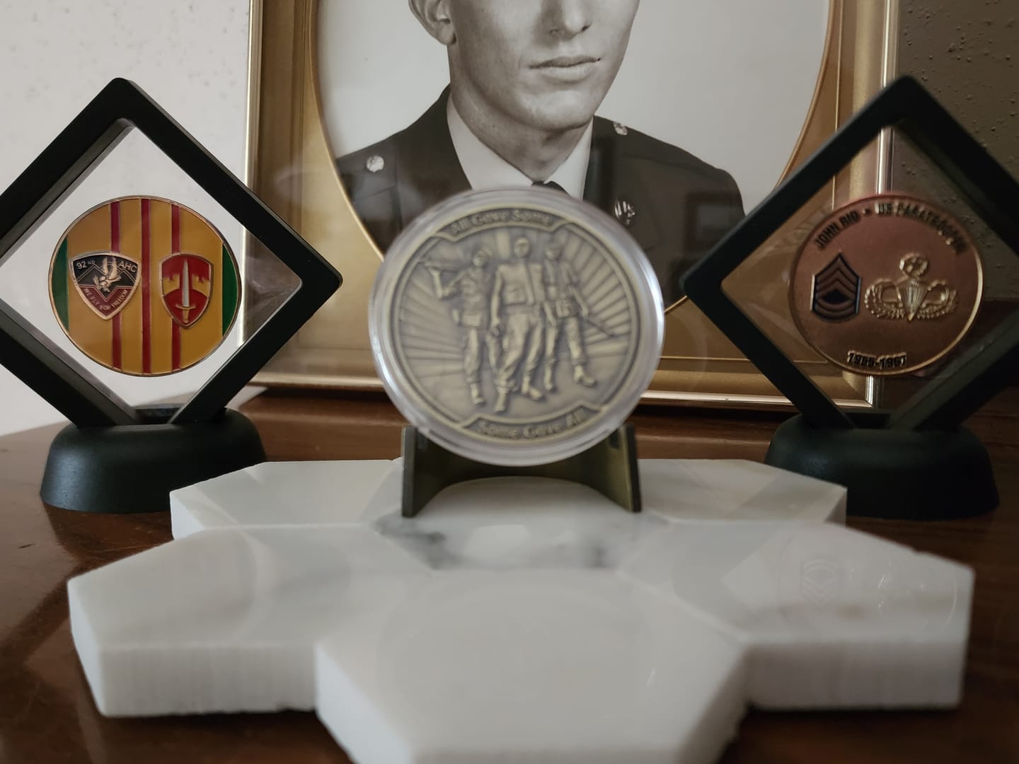 Customer photo review of Vietnam Veteran Coin