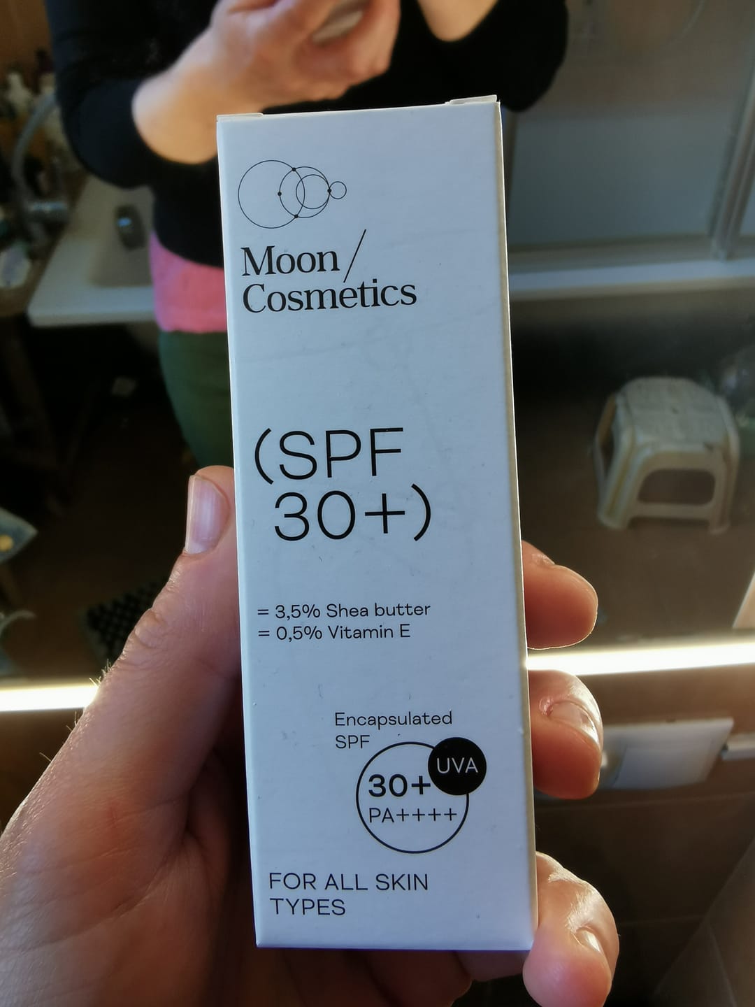Customer photo review of Apsauginis veido kremas SPF30
