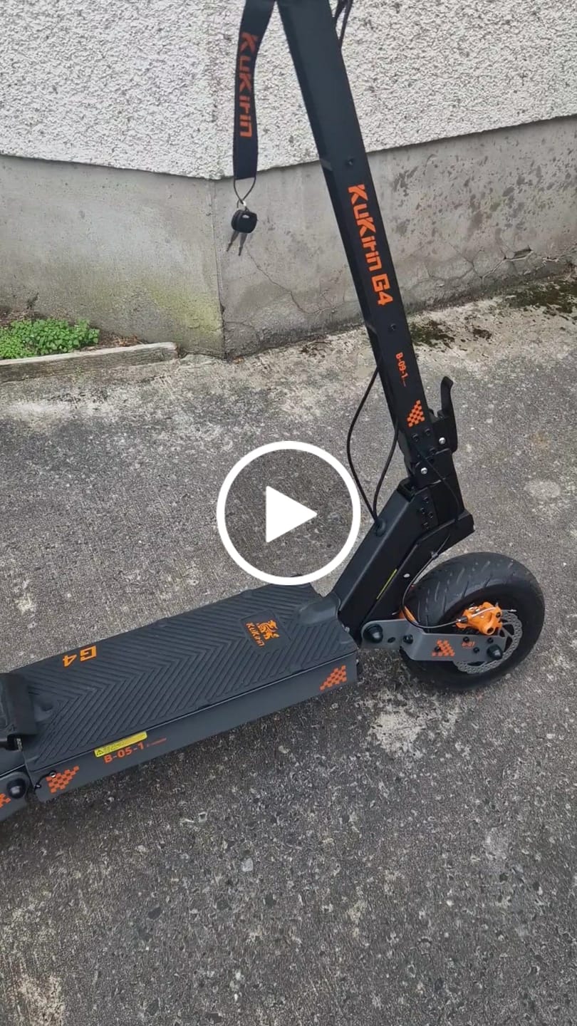 Customer video review of KuKirin (Kugoo) G4 Electric Scooter