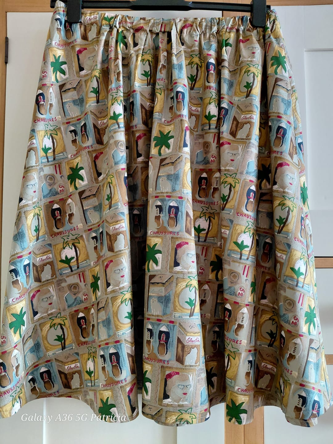 Customer photo review of Seaside Stroll Pima Cotton Lawn Fabric