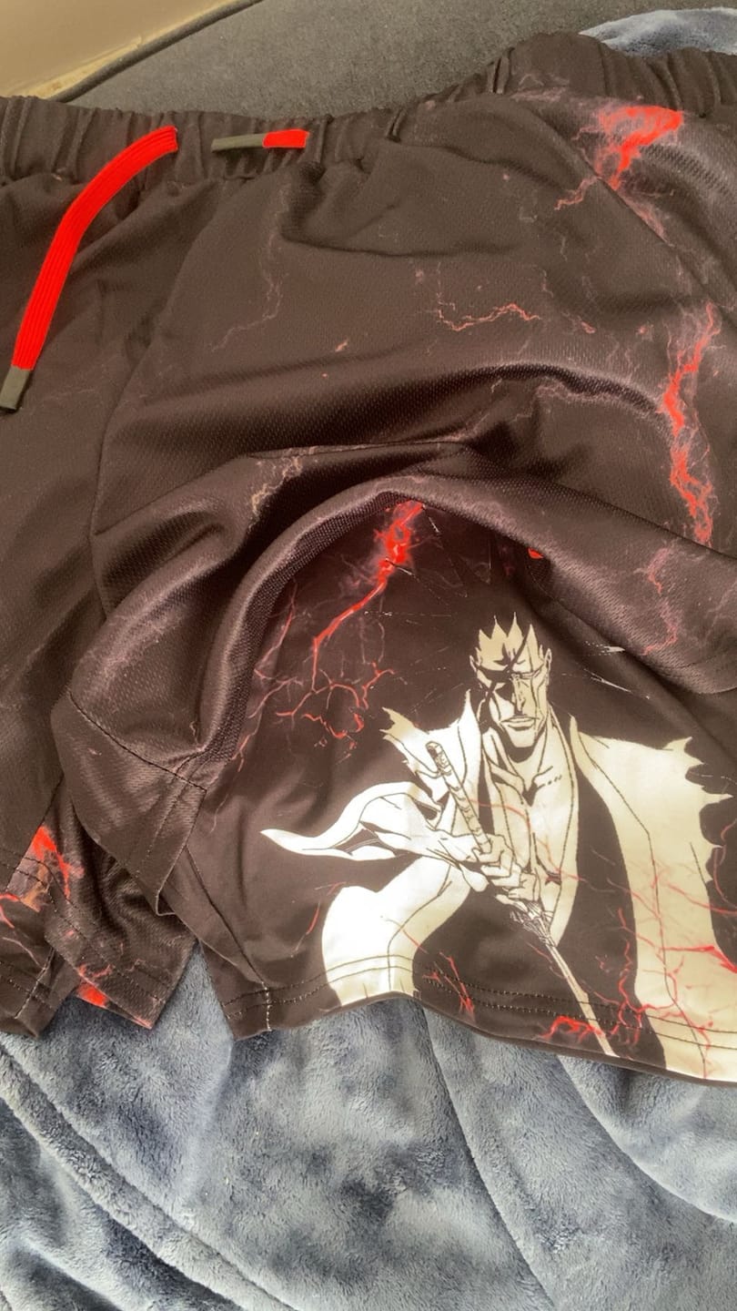 Customer photo review of Severance Edge Performance Shorts