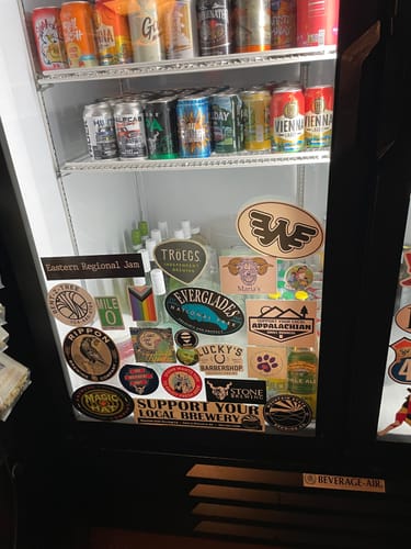 Customer photo review of Flying W Sticker
