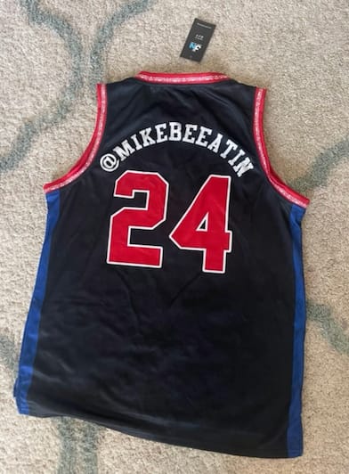 Customer photo review of Cambodia Heritage Custom Basketball Jersey