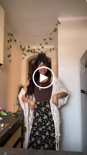 Customer video review of Thick Strap Tank Top