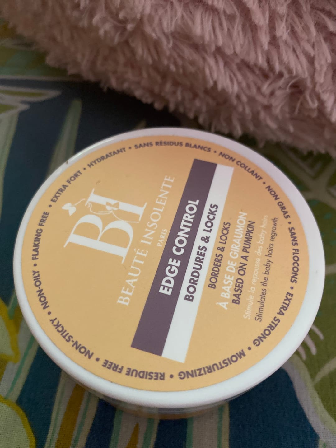 Customer photo review of GEL BORDURE HYDRATANT