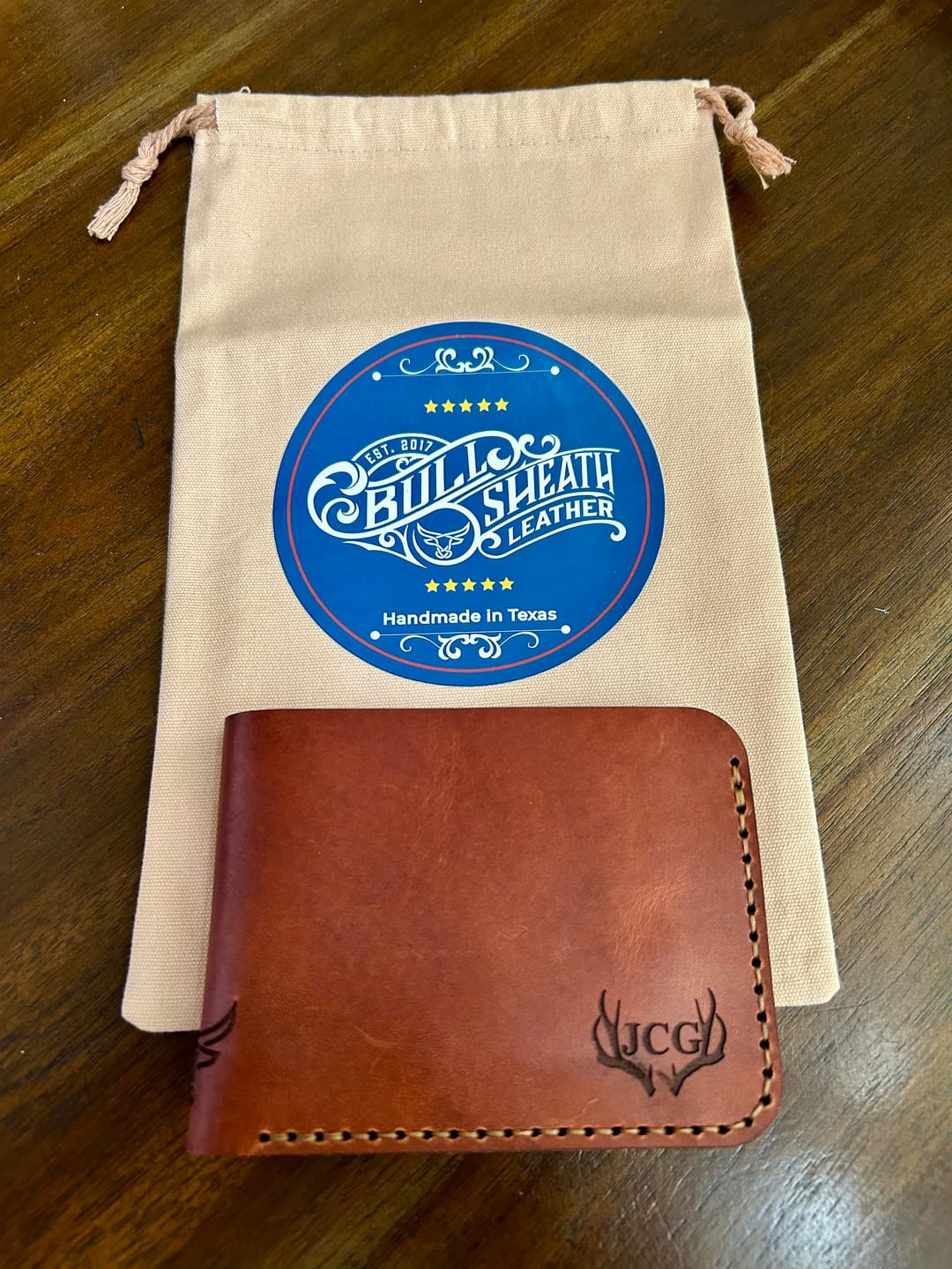 Customer photo review of Rio Grande Bifold Wallet