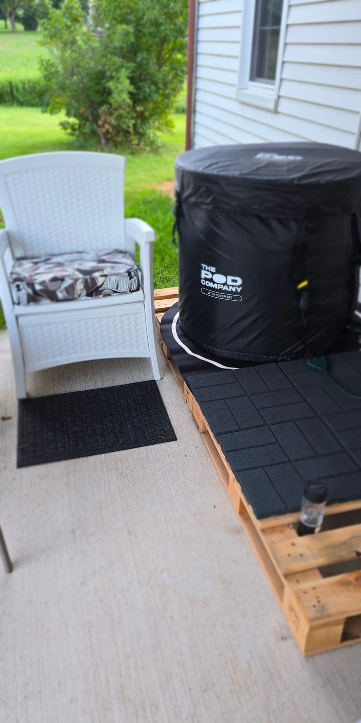 Customer photo review of XL IcePod Mat