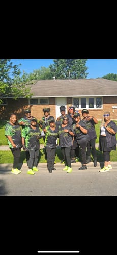 Customer photo review of Custom Black Personalized 3D Flame Design Authentic Baseball Jersey