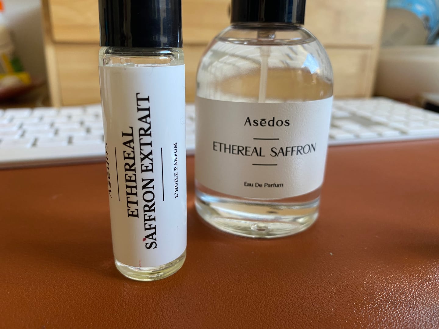 Customer photo review of ETHEREAL SAFFRON EXTRAIT PERFUME OIL
