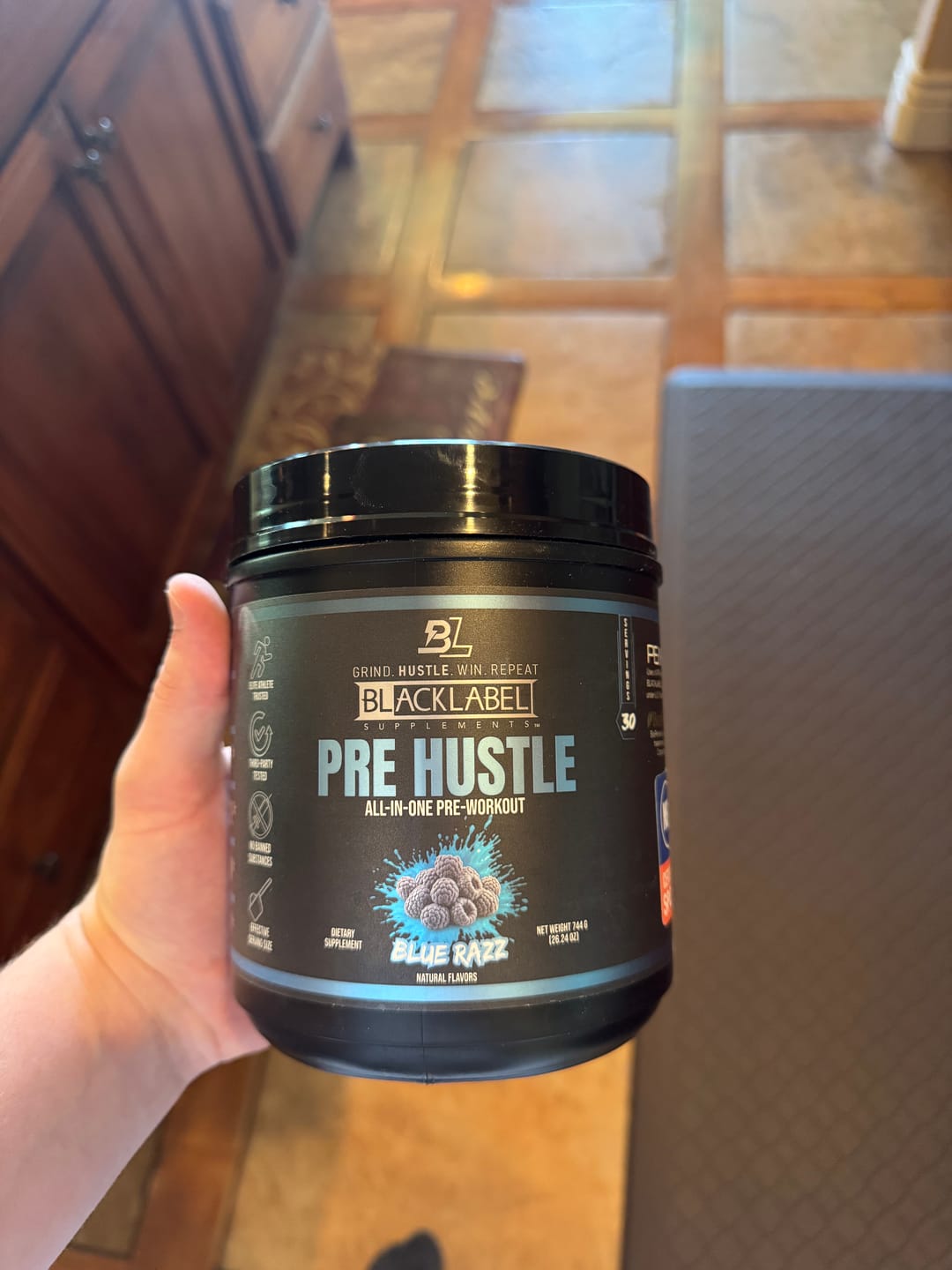 Customer photo review of PRE HUSTLE V3