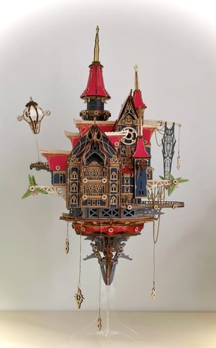 Customer photo review of Fantasy Steam Castle 3D Wooden Puzzle