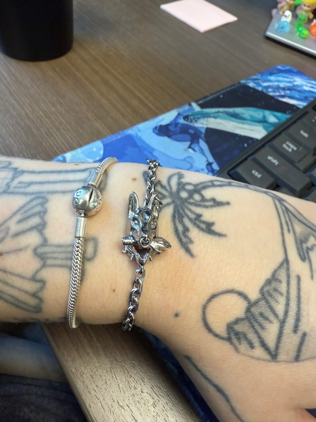 Customer photo review of HELLHOUND BRACELET